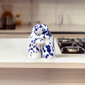 Tierra cocida handmade trong Tây Ban Nha dễ thương đầy màu sắc gốm gia vị container tiêu Shakers cho Herb & gia vị công cụ - Product Image 4