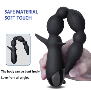 Lading Anale Kralen <span class=keywords><strong>G</strong></span> Spot Anale Vibrerende Kralen Dildo Vibrator Volwassen Speelgoed Voor Vrouwelijke Masturbatie