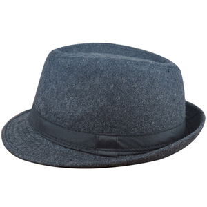 Cappello Fedora da Uomo Caldo in Feltro, Stile Vintage Panama con Tesa Corta, Cappello Invernale Bowler per Esterni, Copricapo Jazz Britannico per Costume - Product Image 4
