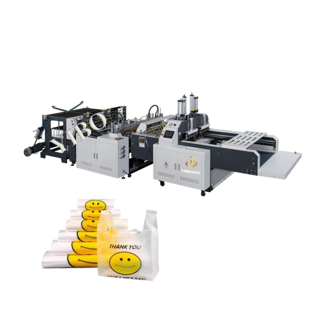 Hot Sale Bag Make Forming Machine Double Layer Four Line Bottom Sealing Plastic Nylon Bags Manufacturing Making Machine