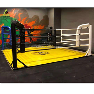 <span class=keywords><strong>Ring</strong></span> de boxe surélevé professionnel personnalisé pour <span class=keywords><strong>MMA</strong></span>, en acier structurel robuste, pour arène de combat durable - Product Image 5