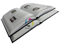 Étui de reliure à couverture rigide personnalisé pour table basse ou livres photo imprimés sur du papier de haute qualité