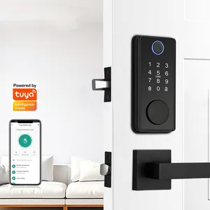 Hiệu Suất Cao Thông Minh Chốt Cửa Cơ Khí Keyless Nhập Cửa Khóa Bên Ngoài Cổng Khóa Pin Chốt Không Thấm Nước Mã Khóa