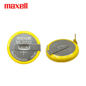 Batteria a Bottone Ricaricabile <span class=keywords><strong>MAXELL</strong></span> ML2032 con Terminali per Saldatura <span class=keywords><strong>3V</strong></span> per PLC e Schede Madri di Controllo Industriale - Product Image 4