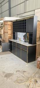 Mueble de Almacenamiento para Salón de Belleza, Color Dorado Personalizable, <span class=keywords><strong>Muebles</strong></span> Comerciales para Salón, Estaciones de Peluquería, Equipo, Lavabo, Exhibidores - Product Image 6