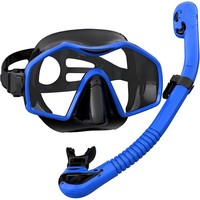 Ensemble d'équipement de plongée en silicone, masque de plongée sous-marine, tube supérieur de plongée avec tuba, ensemble de masques de plongée pour femmes, nouveauté