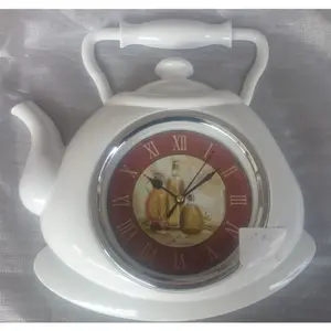 Чайник чайник винтажные кухонные настенные часы рекламные дешевые часы