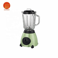 Mixeur de Table Électrique Deluxe en Acier Inoxydable 600W, Mixeur à Smoothies Étanche avec Interface Anglaise pour Usage Domestique et Hôtelier