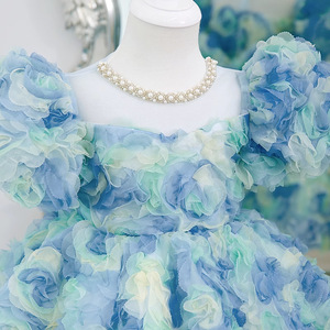 ropa <strong>bebe</strong> wholesale kids party wear baby girl <strong>dress</strong> flower girls <strong>dresses</strong> 2-12 children's clothing - Product Image 5