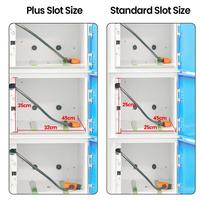 Armoire de remplacement de batteries de voitures électriques d'extérieur, étanche, anti-poussière, durable, en acier au carbone, identifie automatiquement la batterie
