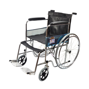 Fauteuil roulant pour personnes âgées, usage hospitalier et domestique, équipement de réadaptation, fauteuil roulant pliable - Product Image 1