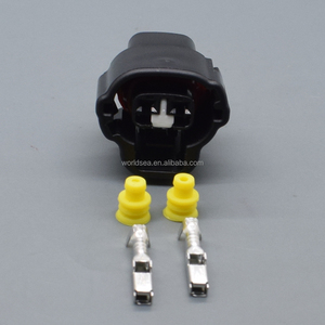 ขั้วต่อสายไฟแบบปลั๊กตัวเมีย 2 ขา สำหรับยานยนต์ รุ่น 7283-7526-30 สำหรับ Lexus Toyota VVT I ขั้วต่อโซลินอยด์ 1JZ 2JZ 1UZ 3UZ พร้อมสายไฟ - Product Image 2