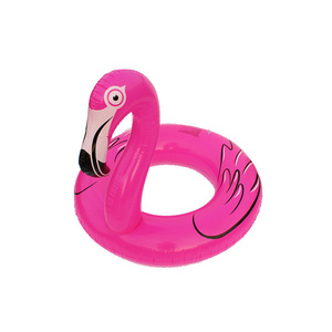 Bouée gonflable Flamingo pour enfants, design de dessin animé épaissi, aide à la flottabilité pour jeux aquatiques - Product Image 5