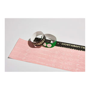 สายรัดข้อมือ AnyWristband สายรัดข้อมือสำหรับเข้าชมงาน  แบบเต็มสี ทำจากวัสดุ TYVEK แบบเชื่อมต่อ ขนาด 19 มม. (3/4 นิ้ว) สำหรับงานอีเว้นท์ - Product Image 1