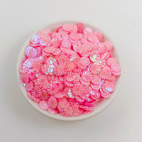 Paillettes irisées en forme de marguerite 9 mm plates sans trou pour la décoration de bijoux, pendentifs, sacs, papeterie, jouets, accessoires de remplissage faits à la main