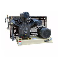 Compresseur d'air à piston alternatif 3 étapes 70 bars 15 kW 20 CV, moteur 380 V, haute qualité, prix bas, pour usage industriel - Vente chaude
