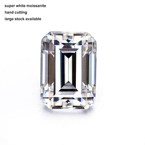 Starsgem venta directa de fábrica al por mayor moissanite DEF color VVS claridad moissanite de corte esmeralda para la venta - Product Image 1