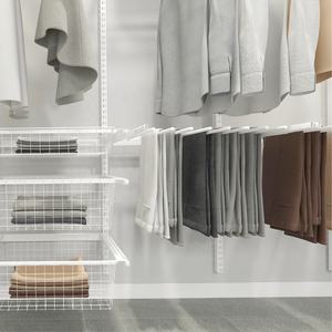 फैक्टरी मूल्य अनुकूलित DIY धातु भंडारण कोठरी अलमारी समायोज्य वियोज्य हैंगिंग जाल अलमारी कोठरी आयोजक - Product Image 4