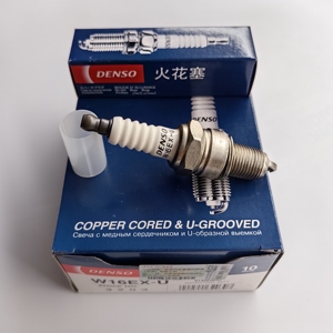 Denso Bujia 3203 W16EX-U อะไหล่รถยนต์ปลอมไม่ถูกสำหรับมิตซูบิชิ L200TRITON Strada Lancer สำหรับ Toyota Alphard <span class=keywords><strong>Vellfire</strong></span> Hil - Product Image 2