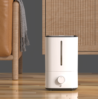 Nouveau design 4.5L 5L Home Desktop humidificateur d'air ultrasons élimination de la poussière stérilisation tactile atomisation humidificateur d'arôme