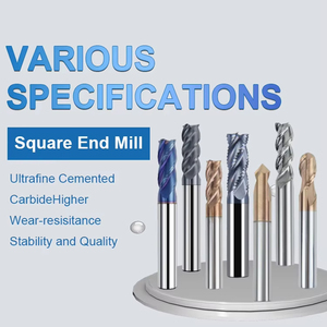 Hrc55 4 sáo cacbua bóng mũi cuối nhà máy phay phay <span class=keywords><strong>CNC</strong></span> Bộ định tuyến bit cho chế biến gỗ - Product Image 5