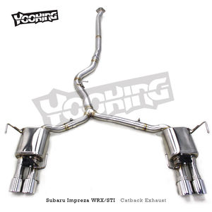 Tuning Valvetronic Catback para Subaru Impreza <span class=keywords><strong>WRX</strong></span> STI 2,5 T 2008-2021 silenciador de tubo de acero inoxidable <span class=keywords><strong>Escape</strong></span> - Product Image 6