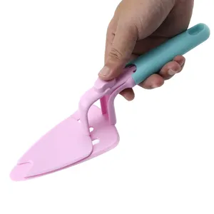 Bánh Công Cụ Gấp Máy Chủ Bánh Pizza Peeler Scraper Nhựa Có Thể Điều Chỉnh Bánh Xẻng Xẻng Bánh Cutter Knife