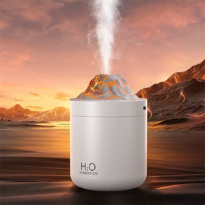 <span class=keywords><strong>Prix</strong></span> bas Portable Cool Mist Usb Led changement de couleur chambre feu flamme humidificateur arôme diffuseur d'huile essentielle H2O humidificateur d'air - Product Image 3