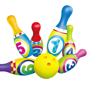 Jouets amusants pour bébés, ensemble <span class=keywords><strong>de</strong></span> boules <span class=keywords><strong>de</strong></span> <span class=keywords><strong>bowling</strong></span> colorées, jouets d'extérieur pour enfants - Product Image 1