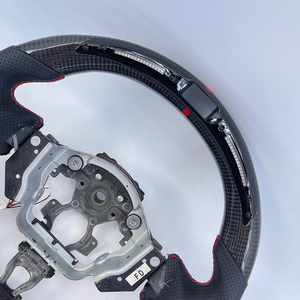 Volante de Fibra de Carbono Personalizable RPPF con Pantalla LED, 3 Brazos, Acabado Brillante/Mate, Certificado Profesionalmente para <span class=keywords><strong>Nissan</strong></span> <span class=keywords><strong>Juke</strong></span> - Product Image 3