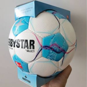 ลูกฟุต<span class=keywords><strong>บอล</strong></span>เย็บมือ พิมพ์ลาย บุนเดสลีกา 2024-2025 ขนาด 5 เกรดแข่งขัน พร้อมยาง/PVC เชื่อมด้วยความร้อน - Product Image 4