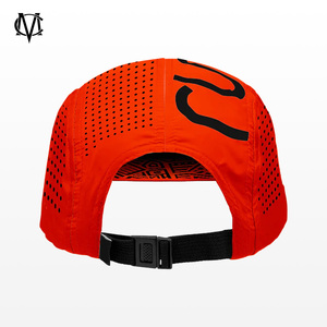 Casquette de course haute visibilité orange 2026 pour <span class=keywords><strong>femme</strong></span> – Casquette de sport perforée découpée au laser à séchage rapide pour l'entraînement de marathon - Product Image 3