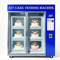 AIT Vers Fruit Groenten Groot Vak Onbemand Zelfbedieningsautomaat Taartvak Thermoelektrische Koeling