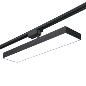 Dài Strip thiết kế mới LED theo dõi ánh sáng Trần bề mặt gắn LED tuyến tính ánh sáng có thể điều chỉnh quần áo cửa hàng Fill-in ánh sáng