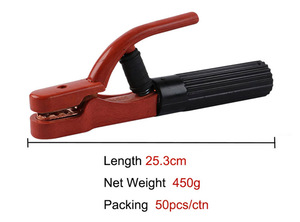 INWELT Portaelettrodo per Saldatura Tipo Giapponese 300/400/500/600/800A DMC - Product Image 6