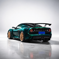 Diffuseur arrière en fibre de carbone pour Lotus Exige S Série 3 2012-2021, finition brillante, pour usage sur route et course