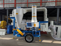 HELIDA Nouveau Nettoyeur d'air à tamis pour céréales et graines 5XZC-8DS Somalia, pour graines de chia et de lin, moteur 10.1kW, garantie 2 ans