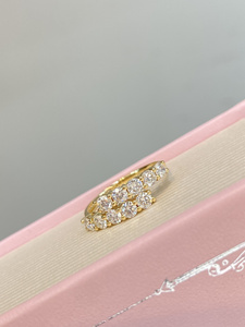 Anillo de Compromiso y Boda Unisex Xinfly Personalizado de Oro Amarillo Sólido de 18K con Diamante Natural de 1.00CT, Corte Brillante Clásico Redondo - Product Image 5