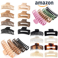 Song May Matte PS materiale 11cm clip artiglio per capelli fermagli per capelli rettangolari accessori per capelli per ragazze all'ingrosso