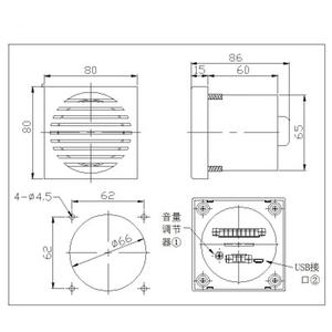 Alarma Musical para Vehículos <span class=keywords><strong>AGV</strong></span>, Robots, Máquinas Herramienta, Equipos de Automatización y Líneas de Automatización, Transmisiones de Señales - Product Image 6