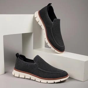 <span class=keywords><strong>Scarpe</strong></span> Casual Estive Personalizzate ODM OEM per Uomo e <span class=keywords><strong>Donna</strong></span>, <span class=keywords><strong>Scarpe</strong></span> Slip-on in Maglia Fly Knit, Nuovo Stile 2024 - Product Image 4