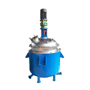 Réservoir <span class=keywords><strong>de</strong></span> mélange <span class=keywords><strong>de</strong></span> chauffage chimique <span class=keywords><strong>de</strong></span> veste électrique en acier avec le réacteur d'acier inoxydable d'agitateur <span class=keywords><strong>de</strong></span> condensateur - Product Image 3