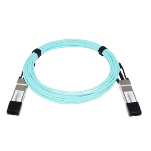 Hilink QSFP + <span class=keywords><strong>40g</strong></span> TO QSFP + <span class=keywords><strong>40g</strong></span> สายเคเบิลใยแก้วนำแสงที่ใช้งานได้หลาย OM3 7M - Product Image 1
