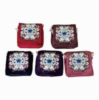 Tapis de prière avec sac tapis de prière de voyage de couleur violette tapis de prière doux avec sac