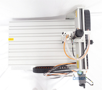 Machine de gravure CNC Disen 4060 pour bois, PVC, plastique et jade, avec cadre en aluminium, multi-broches, Syntec NC Studio/Mach3