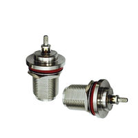 Connecteur coaxial RF étanche de type N femelle, connecteur N femelle à montage sur panneau, fenêtre ouverte pour câble RG174 RG316
