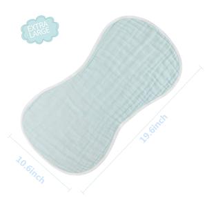 100% personalizzabile cotone mussola Burp panno morbido e assorbimento di acqua asciugamano con motivo animale per neonato colori molto popolari - Product Image 4