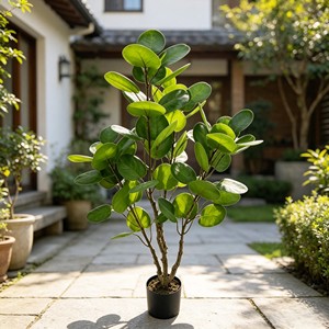 Artificial Money Tree Potted <b>Plants</b> for Ndoor Home Hotel Deco - Product Image 5