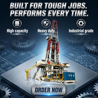Plateforme de forage pétrolier terrestre série ZJ50, ensemble complet avec moteur diesel, boîte de vitesses et pompe – Machine de forage terrestre pour boues de base, profondeur maximale 5000 m