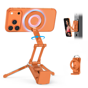 Soporte Magnético Flexible de Aluminio para Teléfono con Trípode para Vlog, Gimnasio y Viajes - Product Image 1